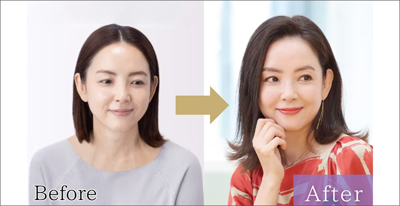 豊富なヘアスタイル